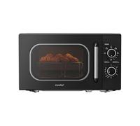 COMFEE' Four à Micro-ondes avec Grill, 20 Litres, 700 W, Grill 1000 W, 5 Niveaux de Puissance, Minuterie 1-35 min, Design Compact, Noir
