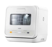 Comfee Mini lave-vaisselle de plan de travail, 6 programmes, sans installation d’évacuation - Blanc