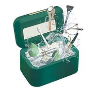 Comfee Nettoyeur a ultrasons, Nettoyeur bijoux ultrason, Nettoyeur de bijoux à ultrasons, Nettoyeur ultrasons lunettes, 750ml portable size