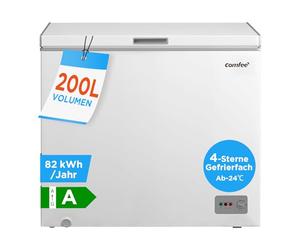 Comfee RCC201WH6(E) Congélateur / 82 kWh/an / 85 cm de haut / 200 L/compresseur inverseur / 41 dB/faible volume/convient pour différents scénarios d'utilisation/régulateur de température