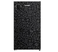 Comfee' RCD92BF2EUY(E) Réfrigérateur 1 Porte 88 L, Réfrigérateur Compact Sous Plan, Température Réglable, Faible Niveau Sonore, Mini Frigo Pose Libre, Porte Réversible, Noir