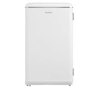 Comfee RCD93WH2EURT(E) Mini réfrigérateur rétro, 93 litres, petit réfrigérateur avec thermostat réglable, fonctionnement silencieux, idéal pour la maison, le bureau et l'hôtel, blanc [Classe énergétiq