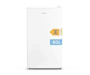 COMFEE' RCU60WH2(E) 60L Mini Congélateur, Monoporte, Température Réglable, Porte Réversible, Silencieux, Pose Libre, Blanc