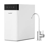 COMFEE' Système d'osmose inverse, 400 GPD, 1,5:1 pur à drainer, système RO sans réservoir, normes NSF, réduction TDS, support technique américain, système de filtre à eau sous évier avec robinet en