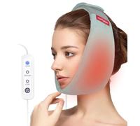 comfheat Coussin chauffant pour soulager la douleur TMJ, enveloppement chauffant USB pour mâchoires, récupération des dents de sagesse, 3 réglages de chaleur réglables, réduit les symptômes de