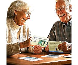 ComfiCare Cartes de conversation pour la démence et la maladie d'Alzheimer - 240 invites à redécouvrir leur histoire et à briser le silence | Un pont vers une conversation significative et de la joie