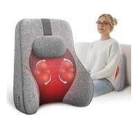 COMFIER Appareil de massage pour le dos, appareil de massage Shiatsu pour chaise de bureau, coussin de massage électrique pour soulager la douleur, à la maison ou au bureau, 2 niveaux de chauffage