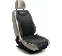 COMFIER Coussin de siège Auto rafraîchissant 12V, Housse ventilée à Refroidissement réglable, Modèle Universel Noir pour sièges Avant, Compatible Voiture, Camion et SUV