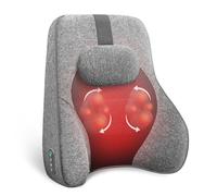 COMFIER Masseur de Dos Shiatsu avec Chaleur, Soutien Lombaire pour Chaise de Bureau avec 8 têtes de Massage Shiatsu et Fonction chauffante, Coussin de Massage
