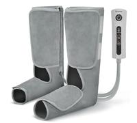 COMFIER Masseur de jambes pour la douleur et la circulation avec chaleur, masseur de pieds et de jambes avec compression, masseur de mollet avec 3 intensités, cadeaux pour femme, bottes de massage