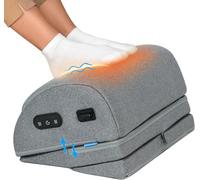 COMFIER Repose-Pieds de Bureau avec Chauffage & Vibration, Chauffe-Pieds Réglable en 3 Hauteurs, Fonction Chaleur et Massage Ergonomique pour Bureau, Fauteuil Gamer & Télétravail