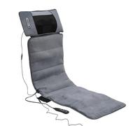 Comfier - Tapis de massage électrique pour tout le corps - Avec fonction chauffante - Tapis de massage complet du corps avec housse en velours - 10 moteurs de vibration et 20 têtes de massage
