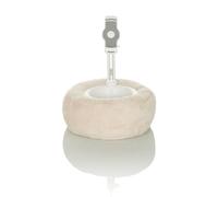 hjh OFFICE Support pour téléphone Portable et Tablette COMFILAP II Support pour téléphone Portable pivotant & inclinable, Coussin, 21 Pouces, Plastique/Tissu, Beige