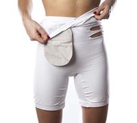 Comfizz Boxer double couche de soutien pour la stomie Unisexe Taille M