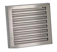 ComfoEdge Grille de façade à encastrer - Zehnder