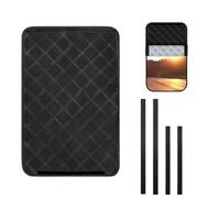COMFOLIVING Abat-jour de porte d'entrée pour VR, housse d'ombre de porte pour camping-car, pare-brise, pare-brise, pare-brise, pare-brise, pare-brise, crochet et boucle pour pare-brise, remplacement