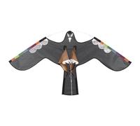 COMFOLIVING Bird Hawk Flying Kite,Hawk Bird Kite,Plume réfléchissant Oiseaux Effrayant Hawk Flying Kite - Farm Flying Bird Hawk Flying Kite Repeller Bird Dragons pour