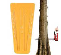 COMFOLIVING Cales d'abattage pour l'abattage d'arbres, cales pour fendre le bois, outils et équipement de bûcheron, accessoires de tronçonneuse pour stabiliser et fixer au sol des arbres guides