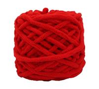 COMFOLIVING Fil de laine térylène, fil épais et rapide à tricoter à l'aiguille, fil à tricoter pour pantoufles de plafond | Fil de laine unique Big Ball térylène, pour tisser écharpes, couvertures
