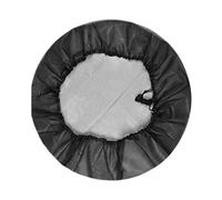 COMFOLIVING Housse de baril de pluie, couverture en maille pour baril de pluie, protection d'écran réglable avec cordon de serrage pour filtre de baril à eau - L'écran en maille de barils de pluie