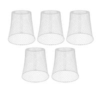 COMFOLIVING Lot de 5 Protections de en métal pour en Fil de poulailler pour empêcher Les écureuils d'entrer dans Les Pots | Barrière pour écureuils, Cages pour en Plein air