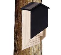 COMFOLIVING Maison Extérieure 'Habitat des chauves-souris - Boîtes en bois pour chauves-souris,Décorations en bois pour la maison 'Habitat Extérieur, refuge pour chauves-souris en bois et pour