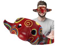 COMFOLIVING Masque de voleur | Visage de cosplay | Cosplay Pros, Visage de Cosplay, Accessoires de cosplay amusants et élégants pour Halloween Mascarade