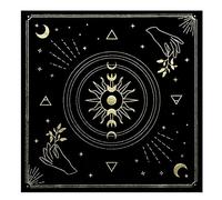 COMFOLIVING Nappe de tarot, chiffon de tarot pour lire | Nappes de devination | Planche d'astrologie de 1,57 m, décorations gothiques et accessoires pour la maison, l'extérieur, l'intérieur, la maison