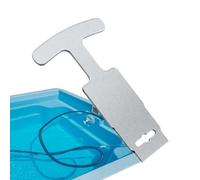 COMFOLIVING Outil pour enlever le bouchon de piscine - Outil pour enlever les bouchons de piscine - Outil de retrait de buse de piscine - Outil pour enlever le bouchon de vidange de piscine avec