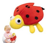COMFOLIVING Peluche d'abeille, peluche d'abeille de dessin animé lumineux, oreiller en peluche de la petite abeille, oreiller de tir