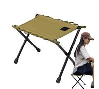 COMFOLIVING Petite Chaise Pliante,Tabouret Pliant pour Camping - Tabouret de Camping en Tissu Oxford | Chaise Portable, Tabouret de Transport de 100 kg pour Randonnée, Sport, Pêche