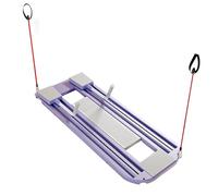 COMFOLIVING Pilates Reformer pour la maison, planche de pompes pour homme | Planche d'exercice 4 en 1 pour pilates avec corde de serrage | Kit de machine de Pilates pliable