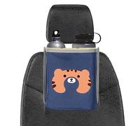 COMFOLIVING Sac isotherme pour voiture, sac de siège plus frais pour boissons, refroidisseur de dossier pour voiture | Sacs d'organisation automobile pour boissons en conserve,
