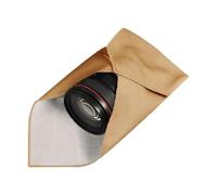 COMFOLIVING Sacs cosmétiques Portables Souples | Tissu de Rangement 35 x 35 cm, Pochette de Rangement autocollante, enveloppe de Protection pour Appareil Photo Reflex numérique Objectif téléphone |