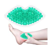 COMFOLIVING Sacs de glace réutilisables, packs de glace en gel réutilisables, coussinets en gel rafraîchissants colorés, housse pour sac de glace - Petite compresse froide compacte