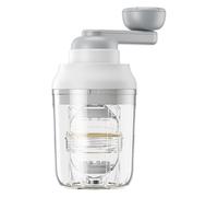 COMFOLIVING Shaker à œufs dorés, mixeur à œufs dorés, ustensiles de cuisine antidérapants, mixeur à œufs doré, manuel sans coquilles d'œufs cassées pour œufs