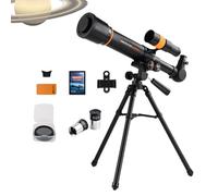COMFOLIVING Télescope pour, Télescope Astronomique Monoculaire pour, Télescope pour Ultra Clair avec Angle Réglable Télescope Portable pour pour Débutants, Cadeaux pour Adultes Et