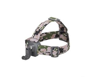 ComFor Fort Support de bandeau pour Insta360 Go 3, idéal pour une perspective immersive à la première personne (camouflage)