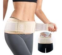 COMFORCE Sacroiliac SI Ceinture de hanche articulée avec poche de glace, double réglable et compression, soutien de hanche trochanter pour femmes et hommes, pour douleurs sciatiques, bassin, taille,
