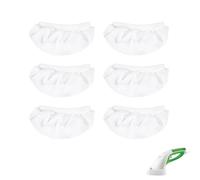 Comforday Lot de 6 tampons en microfibre pour nettoyeur vapeur à main compatibles avec Bissell Steam Shot, Pursteam, Dupray, Comforday