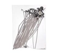 comforder Lot de 50 mèches pour bougies, 15 cm de long, en coton, pour bricolage