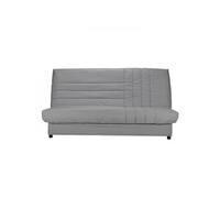 COMFORT BULTEX Banquette clicclac 3 places Tissu Made in France L 192 P 95 cm BEIJ Gris
