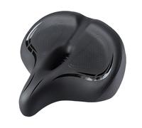 Comfort Bike Seat - Selle rembourrée extra large, remplacement de siège de vélo | Selle de coussin épaisse pour vélo de route, croiseur, cycle de montagne pliant, siège de vélo extérieur pour support