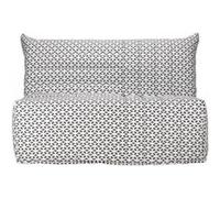 COMFORT BULTEX Banquette BZ 3 places Tissu et Made in France L 142 P 101 cm BECC Multicolore