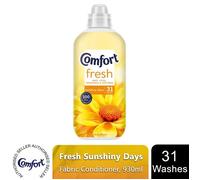 Comfort Fresh Sunshiny Days Fabric Conditioner Softener w/ Motion-Activated Fragrance Technology 31 washes (930 ml)