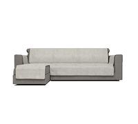 Comfort Housse de canapé antidérapant avec chaiselongue,290cm, beige