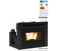 Comfort IDRO L80 16 insert à granulés 19kW noir