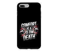Comfort is A Slow Death Motivation Discipline Growth - Coque pour iPhone 7 Plus/8 Plus