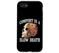 Comfort is A Slow Death Motivation Discipline Growth - Coque pour iPhone SE (2020) / 7/8