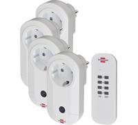 Comfort-Line Remote Control Set 4x IP20 - Prises commutateurs sans fil